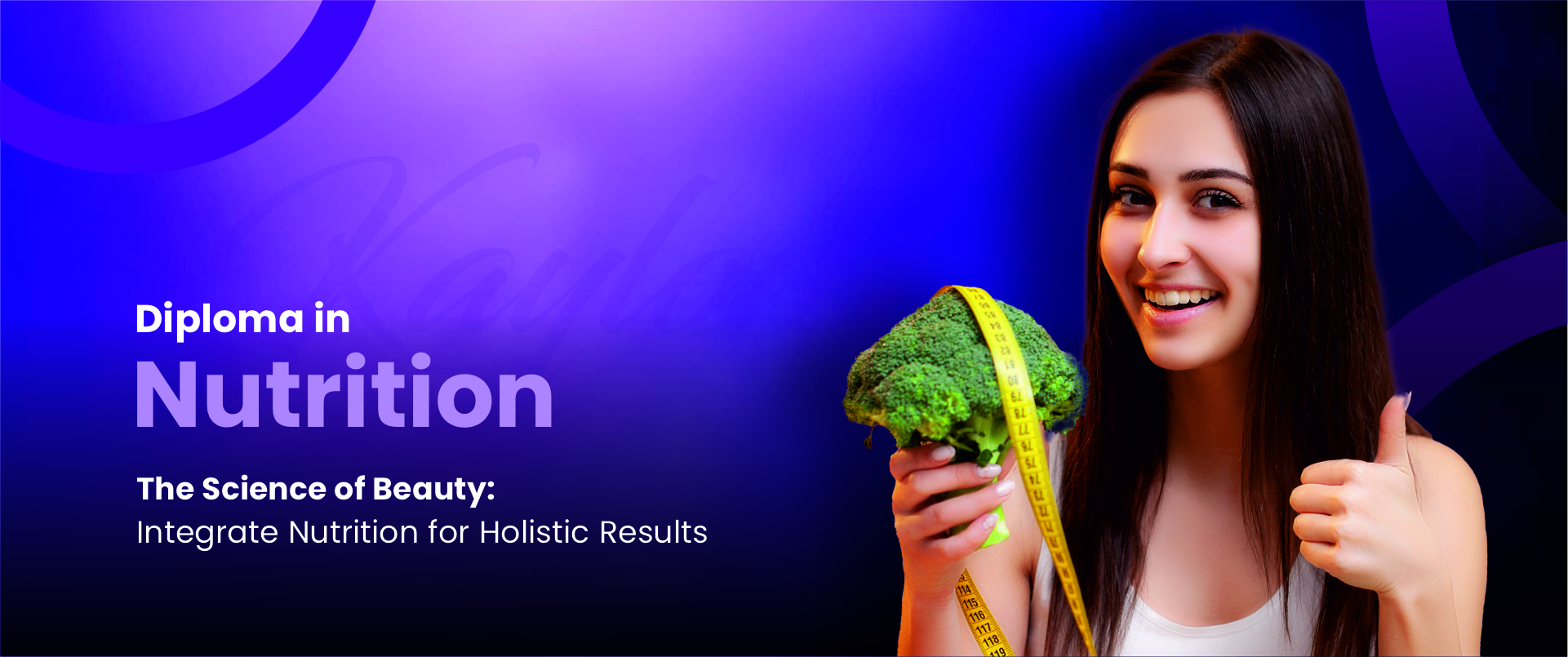 Healthy nutrition supplements and vitamins course